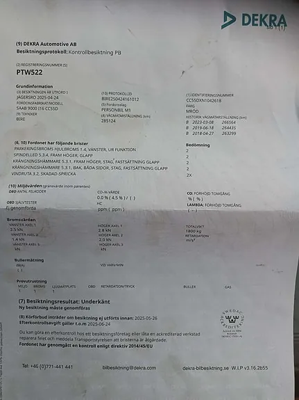 Saab 9000 1992 photo 4
