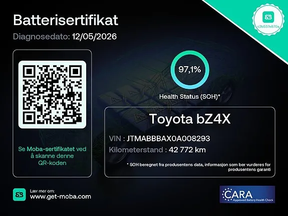 Toyota Bz4X 2023 photo 2