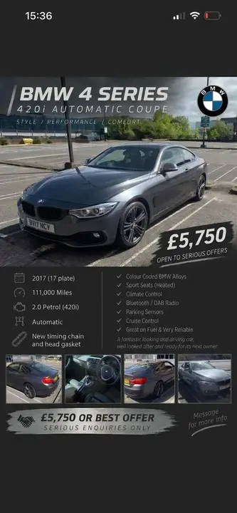 BMW 4 Series 2017 photo 5