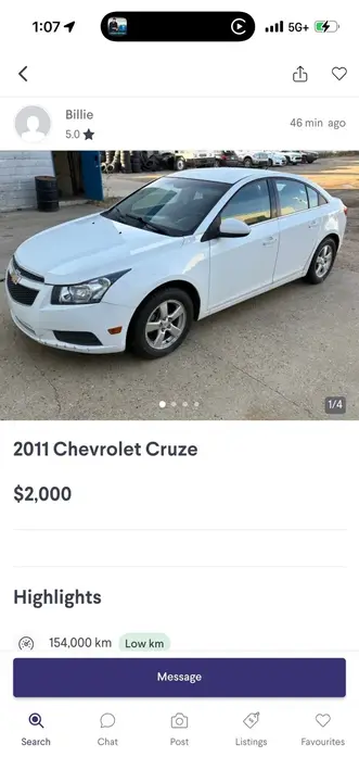 Chevrolet Cruze