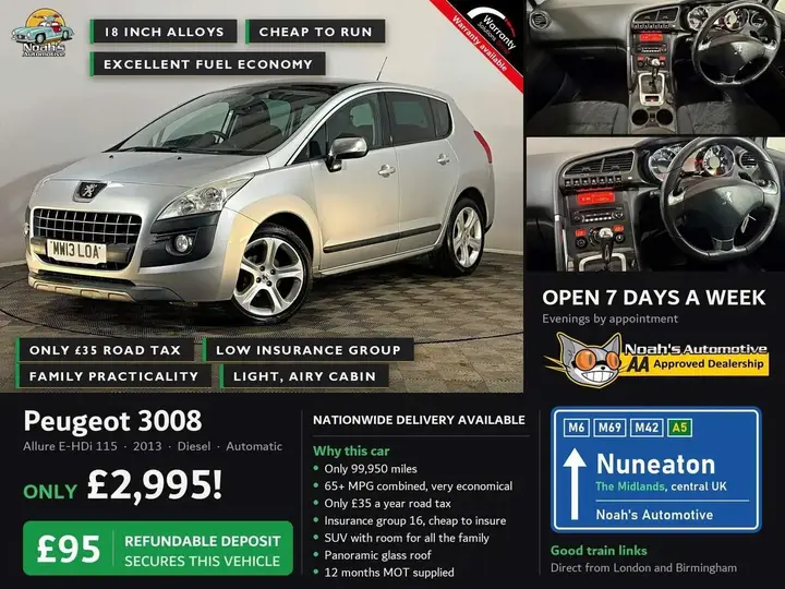 Peugeot 3008 2013 photo 2