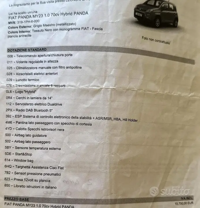 Fiat Panda 2024 photo 5