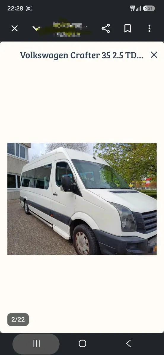 Volkswagen Crafter 2013 photo 2