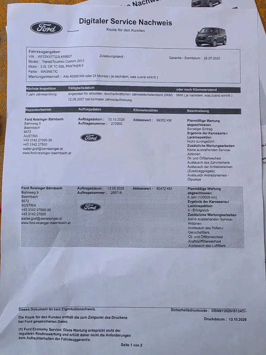 Ford Tourneo 2020 photo 3