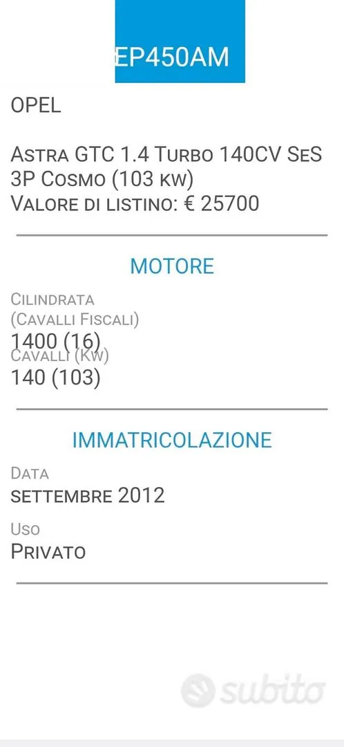 Opel Astra 2012 photo 4