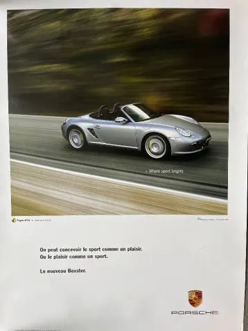Porsche Poster