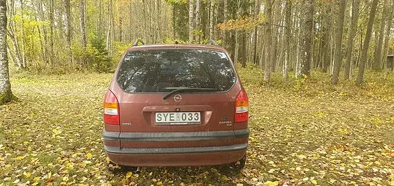 Opel Zafira 2002 photo 5