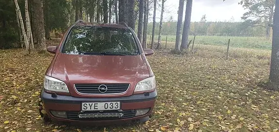 Opel Zafira 2002 photo 3