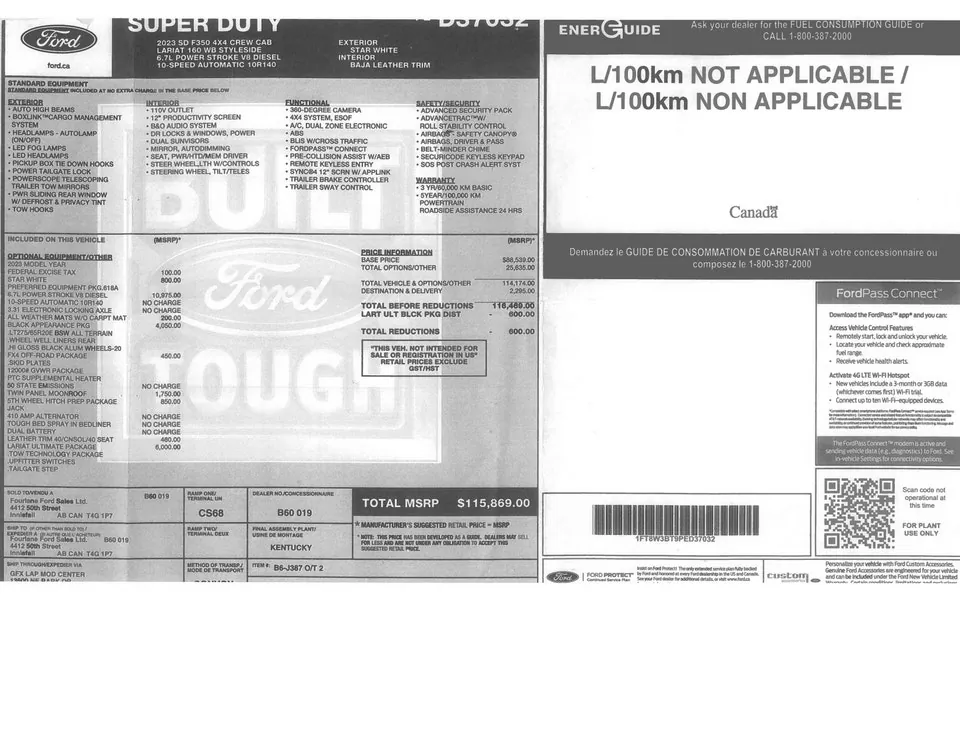Ford F350 2023 photo 3