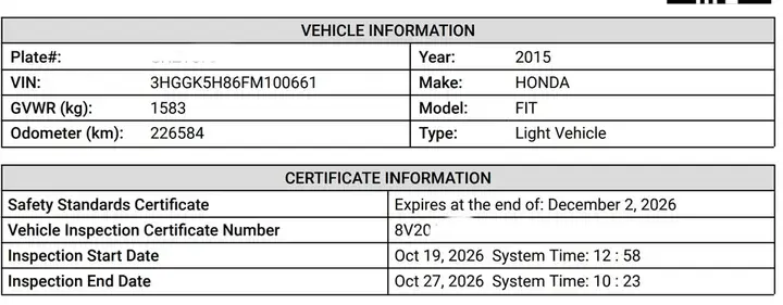 Honda Fit 2015 photo 3