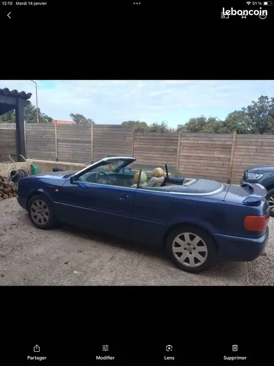 Audi Cabriolet 1999 photo 3