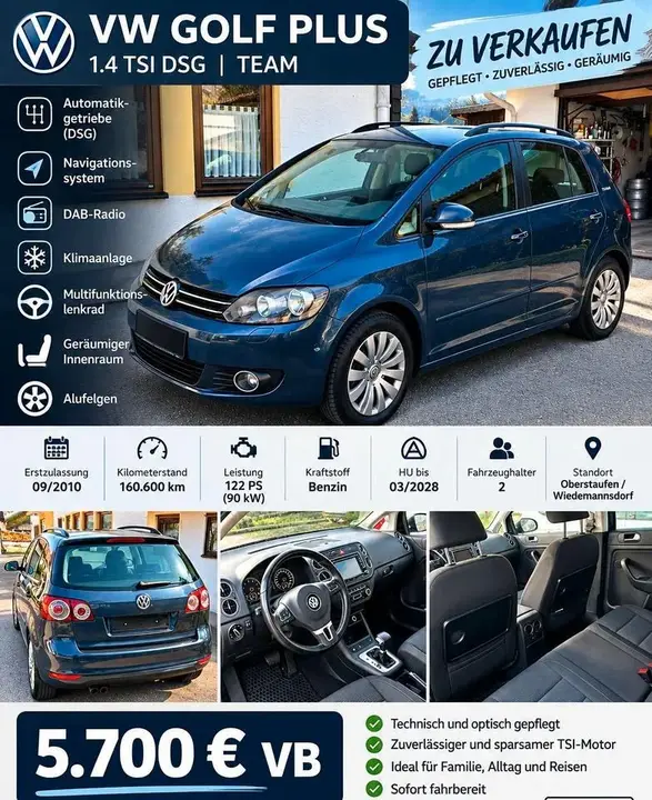 Volkswagen Golf Plus