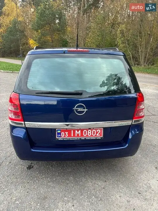 Opel Zafira 2009 photo 5