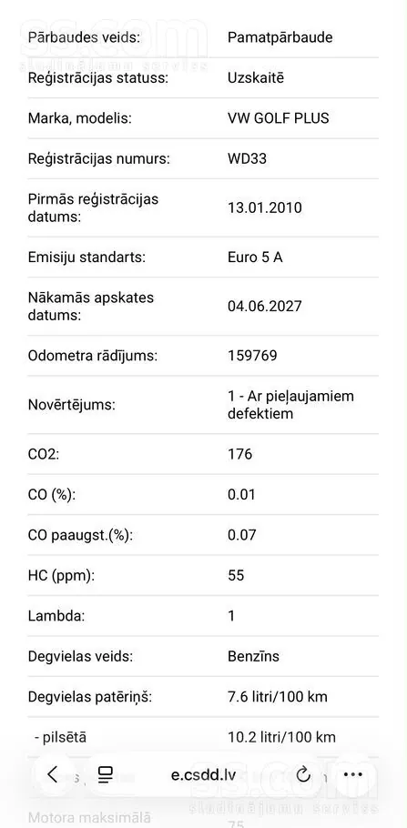 Volkswagen Golf Sportsvan 2010 photo 4