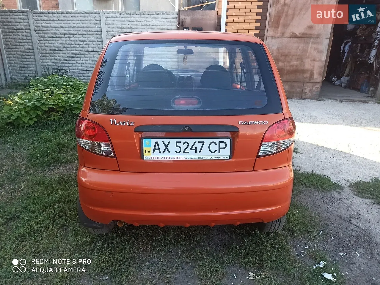 Daewoo Matiz 2012 photo 2
