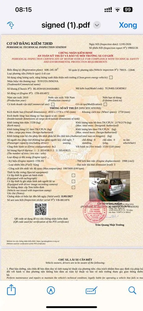Toyota Innova 2010 photo 4