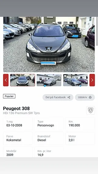 Peugeot 308 2008 photo 3