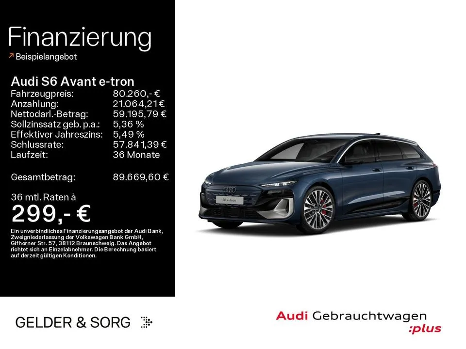 Audi S6 Avant E-Tron