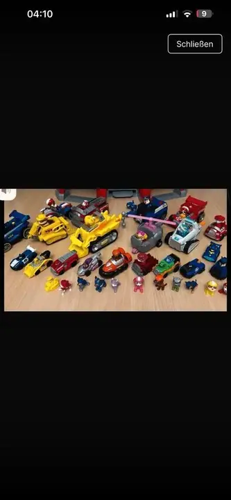 Paw Patrol Autos Set