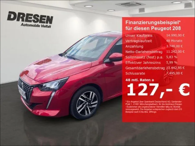 Peugeot 208 Allure
