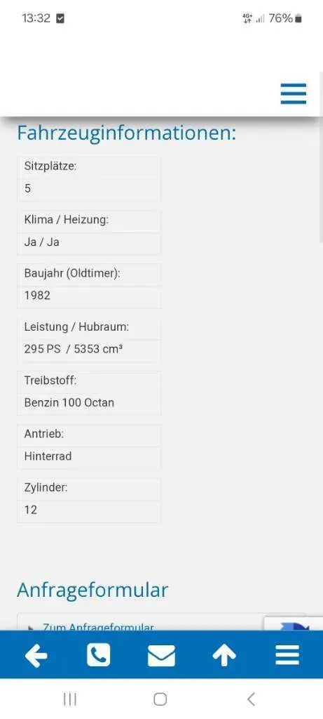 Jaguar Xj 1982 photo 3