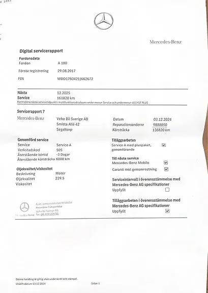Mercedes-Benz A 180 2018 photo 2