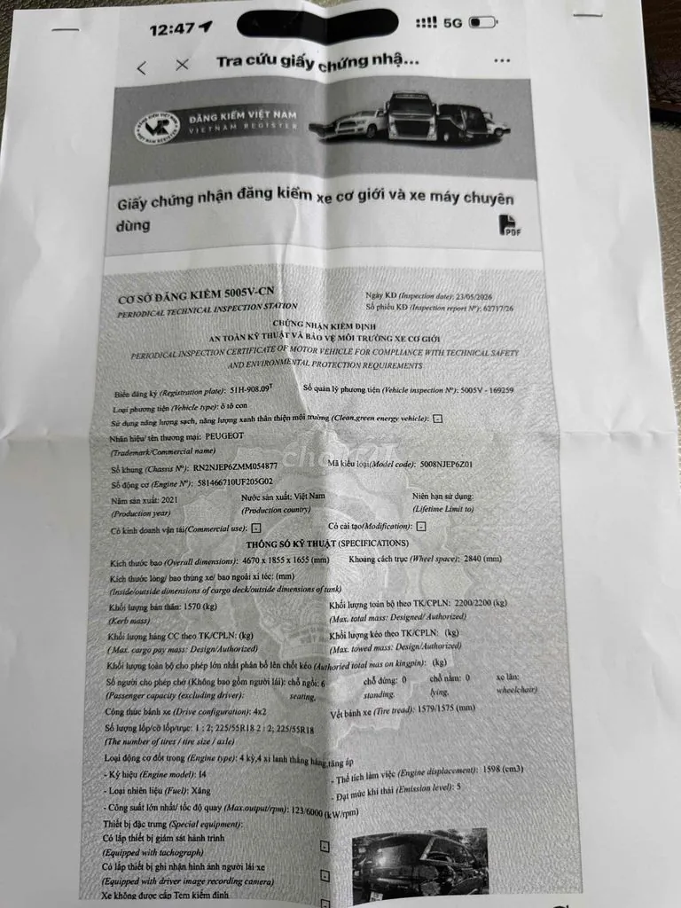 Peugeot 5008 2021 photo 5